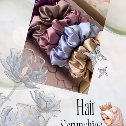 Hair scrunchies